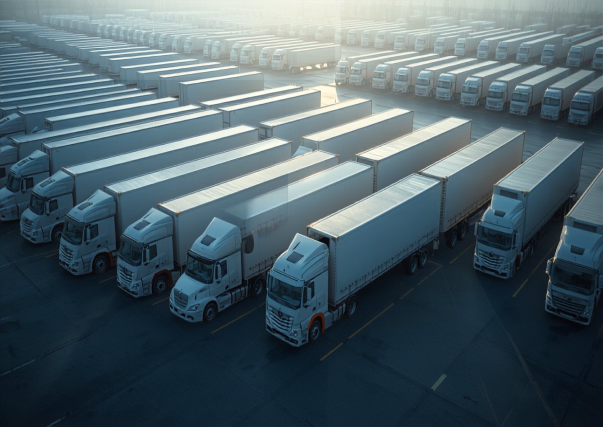 MTLS trucking fleet loading dock
